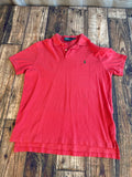 Polo Ralph Lauren Custom Fit Polo Shirt – Size Large – Coral Red