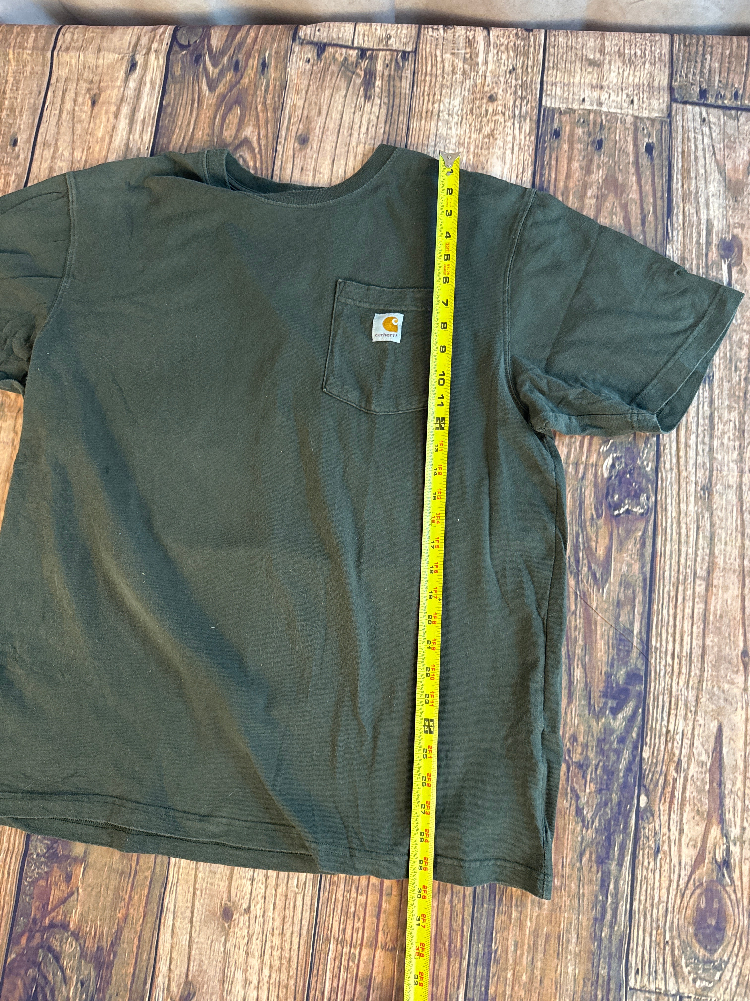 Carhartt Black Pocket T-Shirt Loose Fit Men’s Large