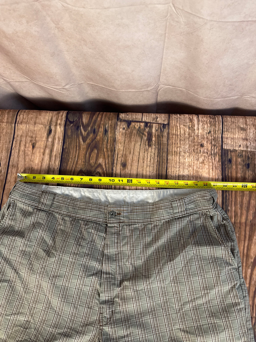 Y2K Dickies Plaid Carpenter Shorts