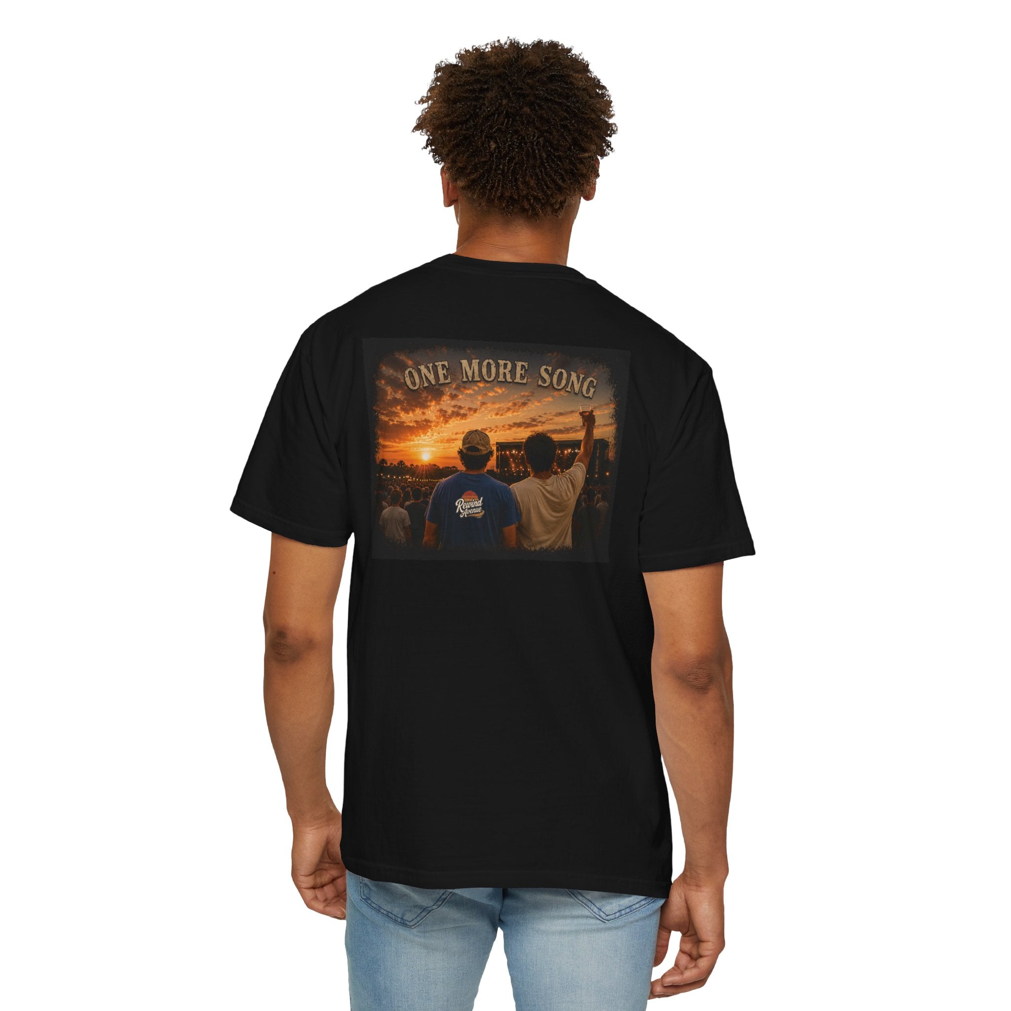 One More Song Concert T-Shirt | Sunset Music Festival Comfort Colors Tee | Live Music Lover Gift