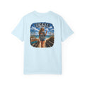Summer Goes Too Fast T-Shirt | White Woman Beach Graphic Tee | Comfort Colors Summer Tee