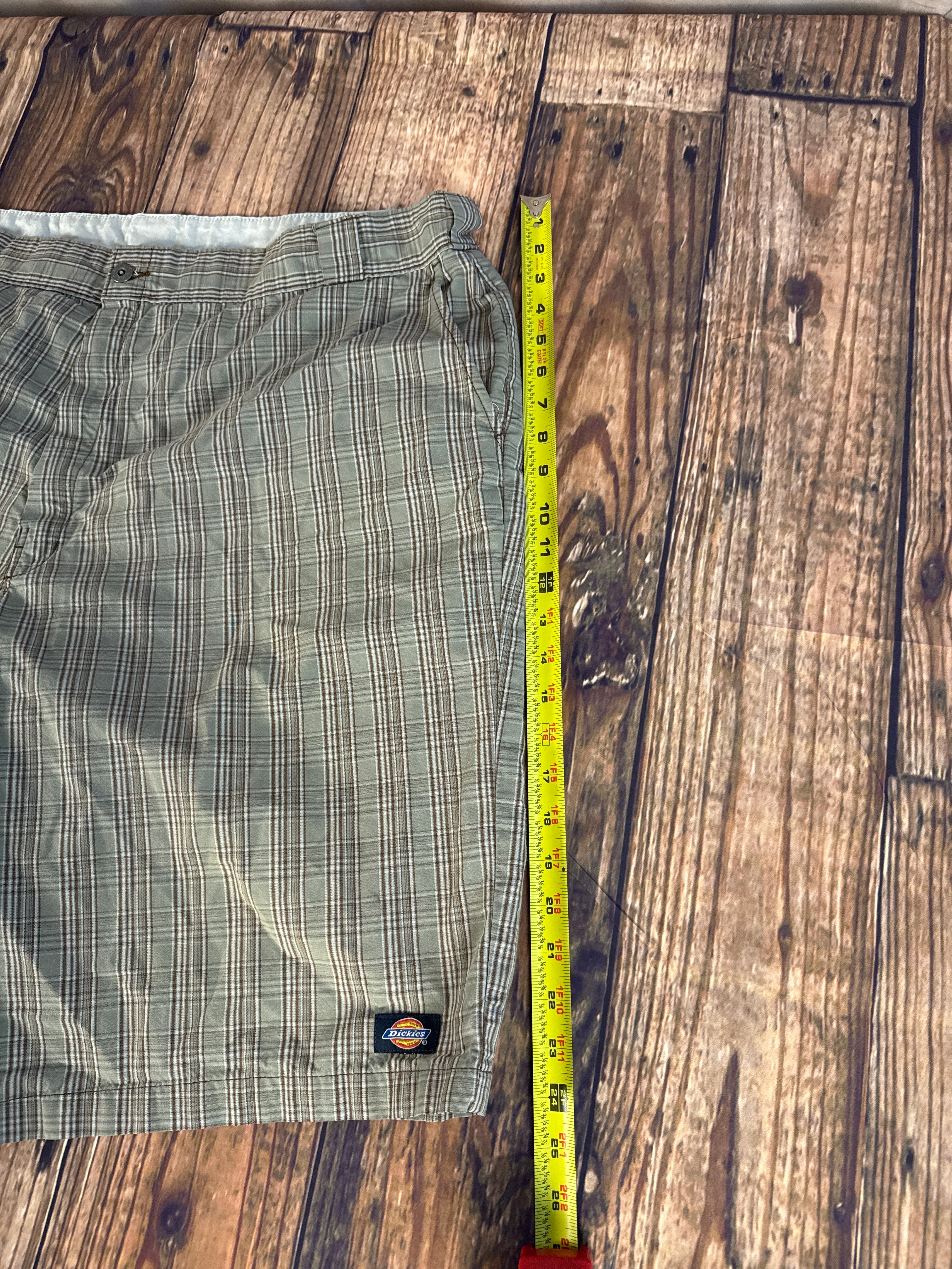 Y2K Dickies Plaid Carpenter Shorts