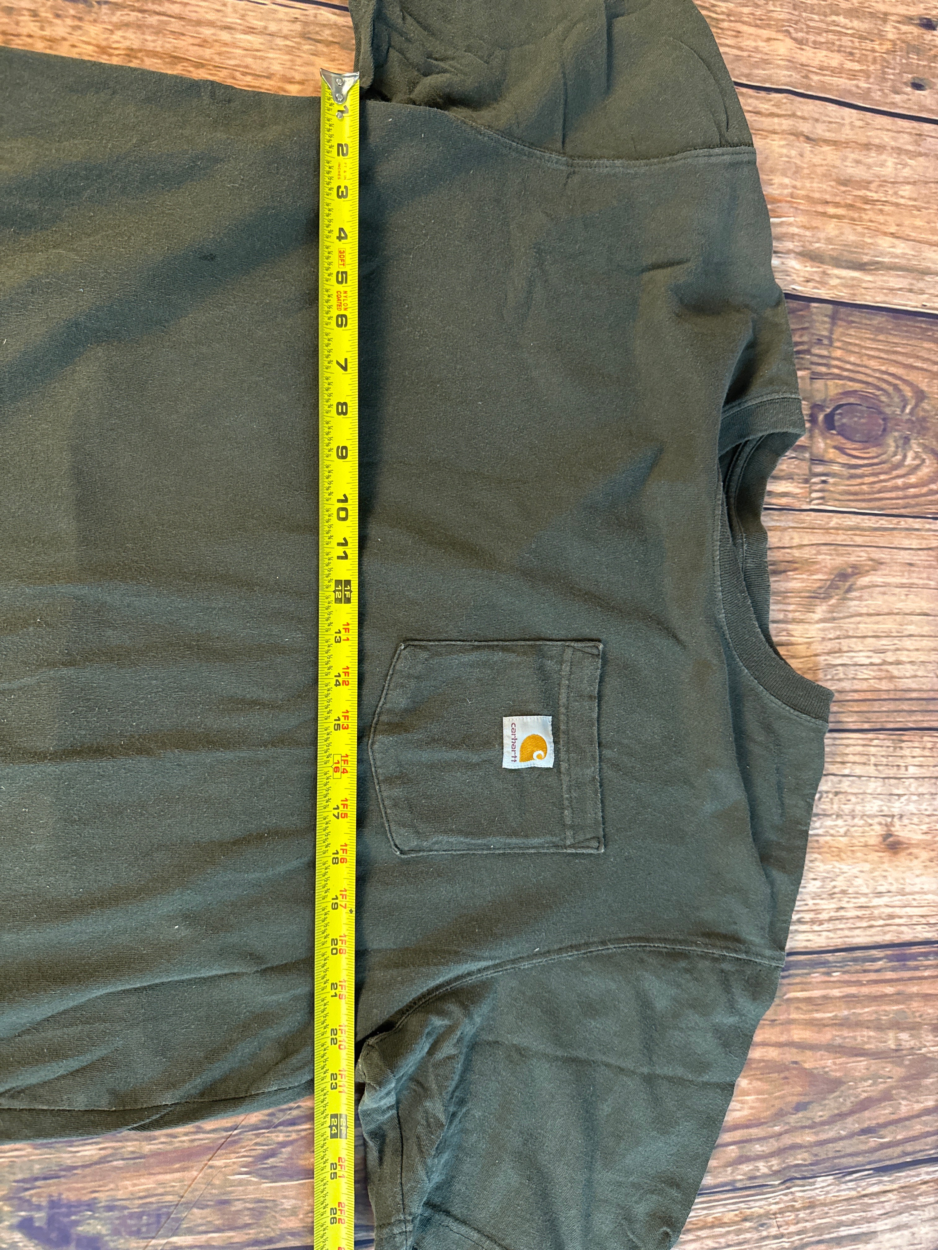 Carhartt Black Pocket T-Shirt Loose Fit Men’s Large