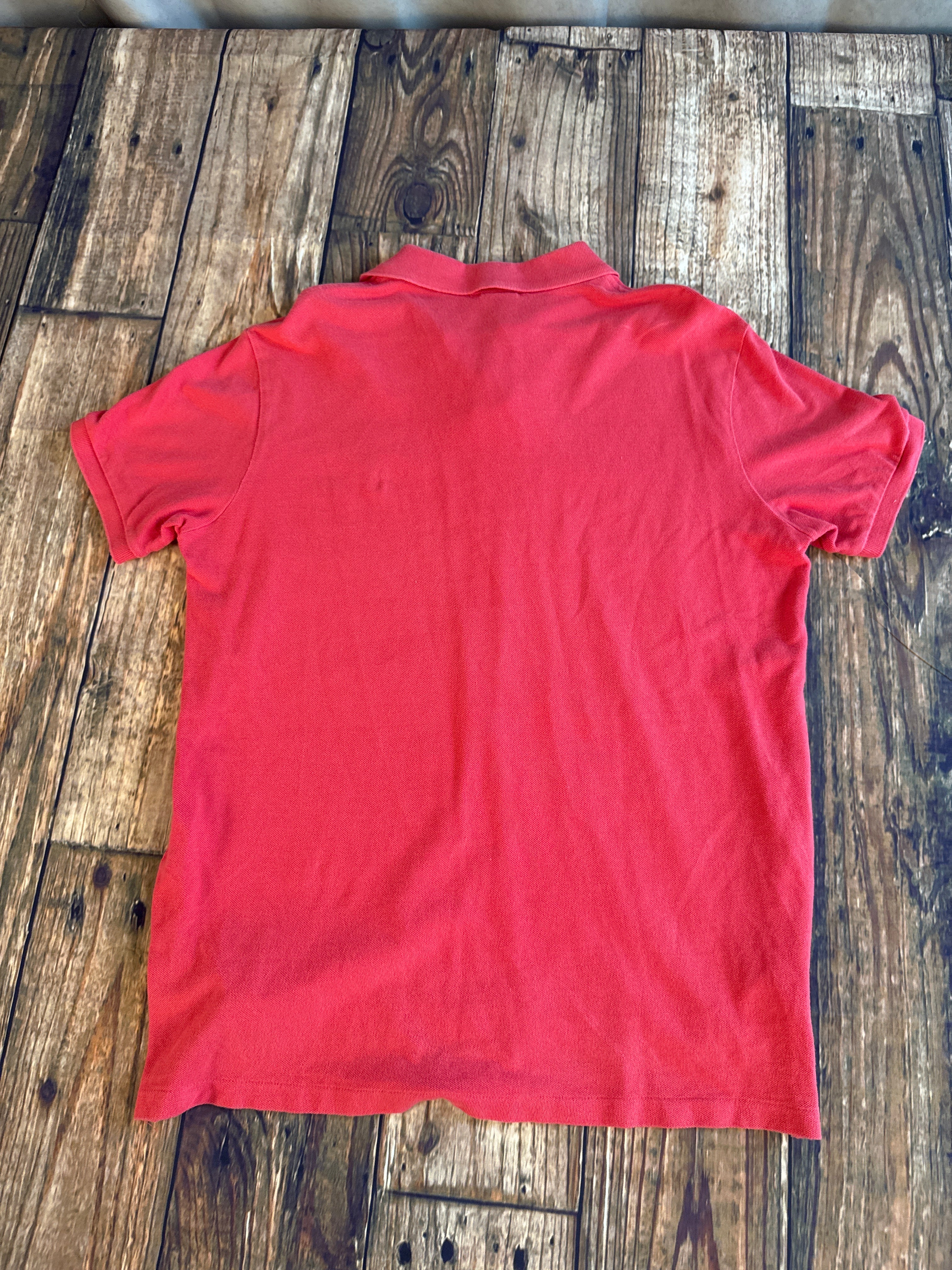 Polo Ralph Lauren Custom Fit Polo Shirt – Size Large – Coral Red