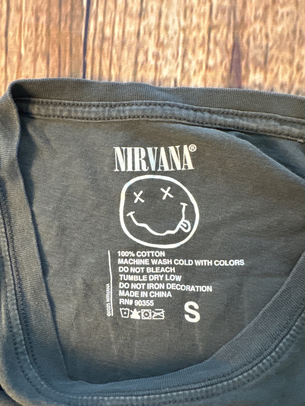 Nirvana Unplugged in New York Graphic Band T-Shirt