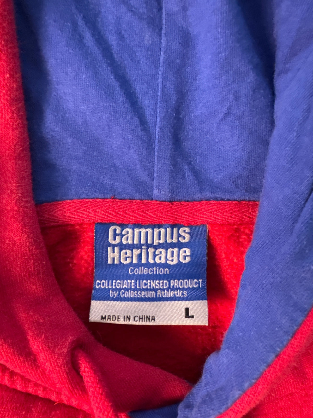 Kansas Jayhawks Campus Heritage Hoodie by Colosseum Athletics