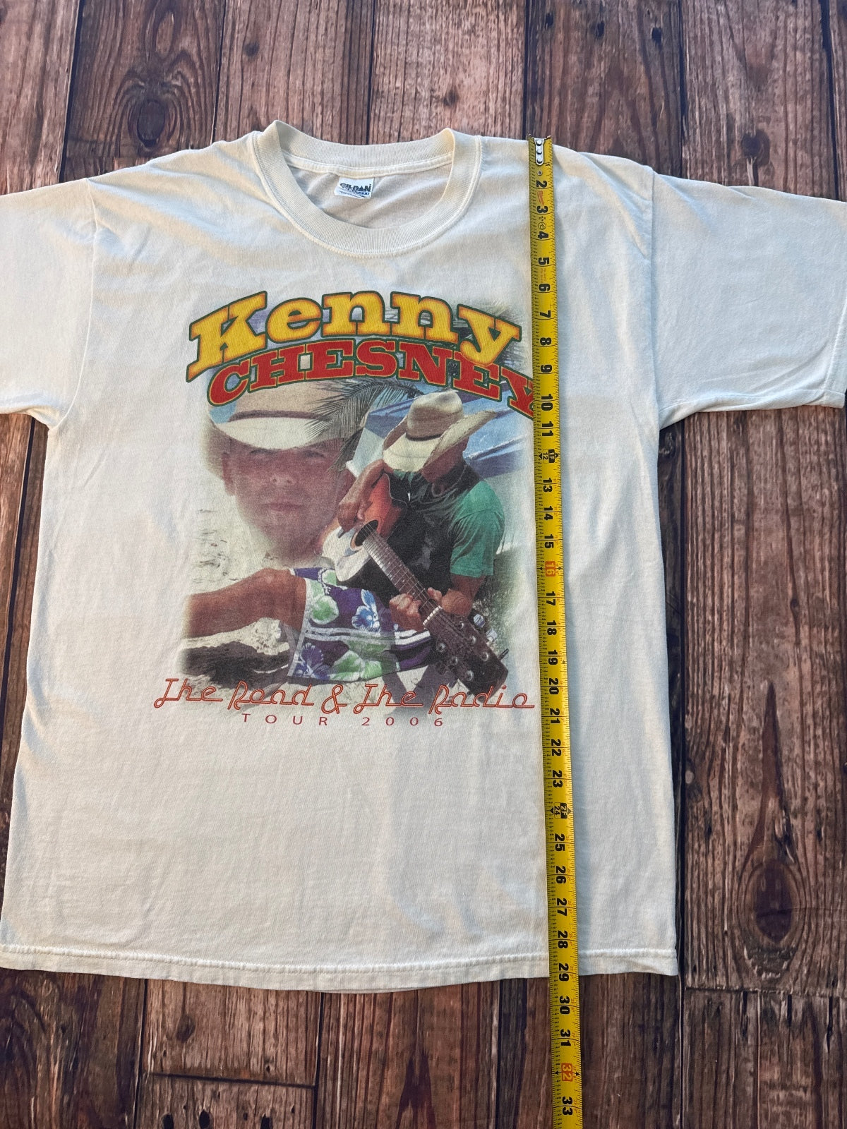 Kenny Chesney The Road & The Radio Tour 2006 Concert T-Shirt