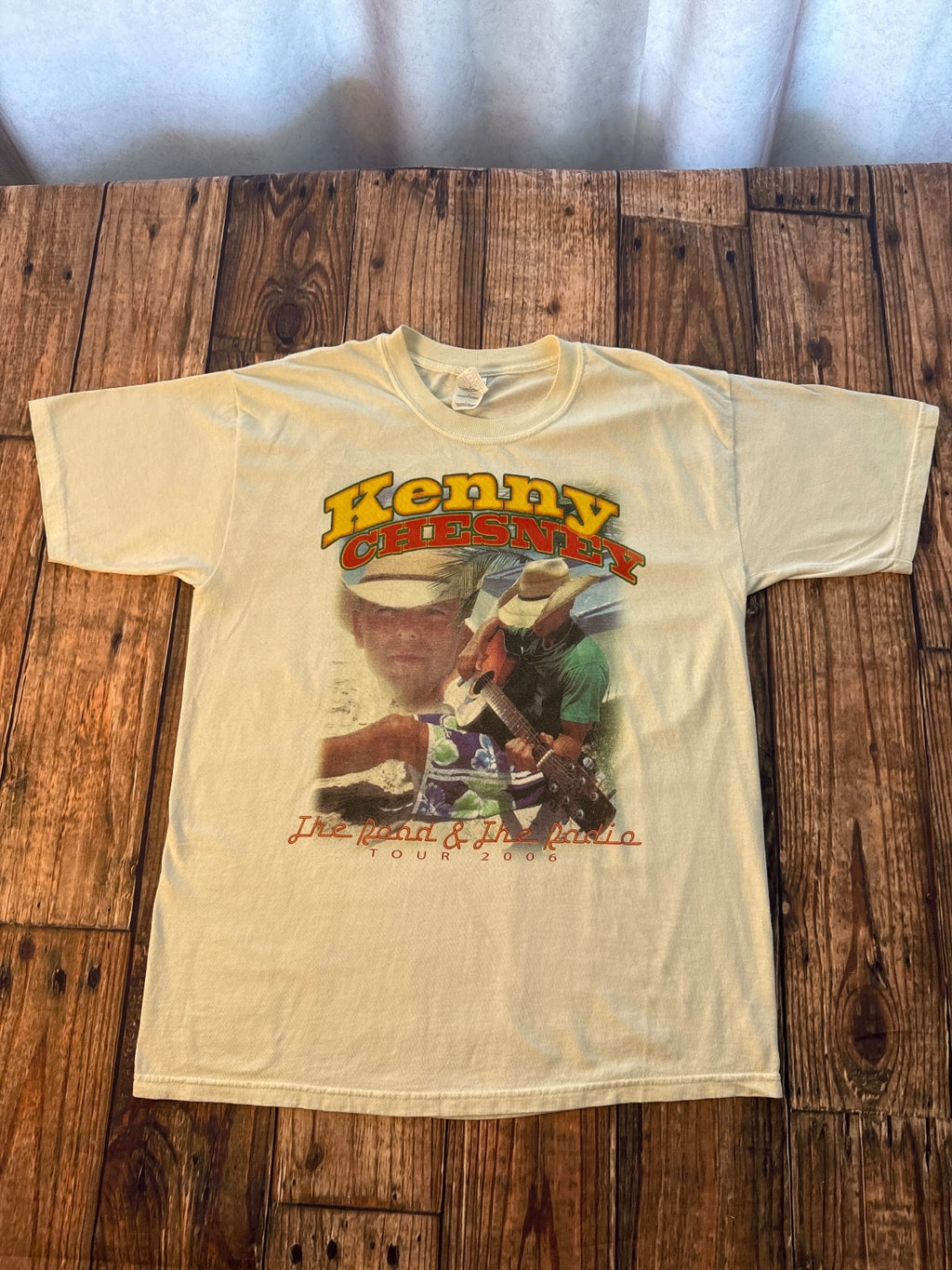 Kenny Chesney The Road & The Radio Tour 2006 Concert T-Shirt