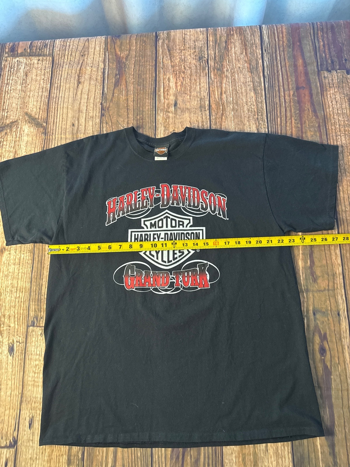 Harley-Davidson Grand Turk Double Sided Graphic T-Shirt
