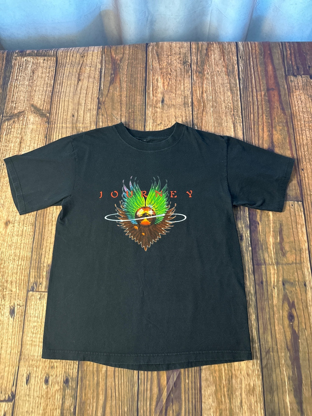 Journey 2006 Tour Double Sided Graphic Band T-Shirt