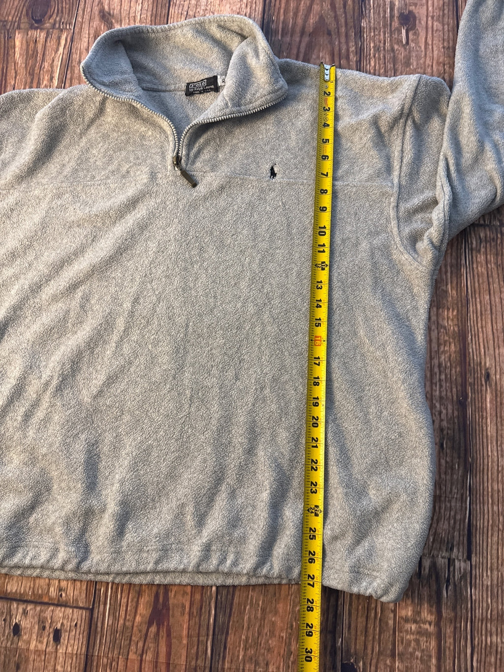 Polo Ralph Lauren Quarter Zip Fleece Pullover Jacket