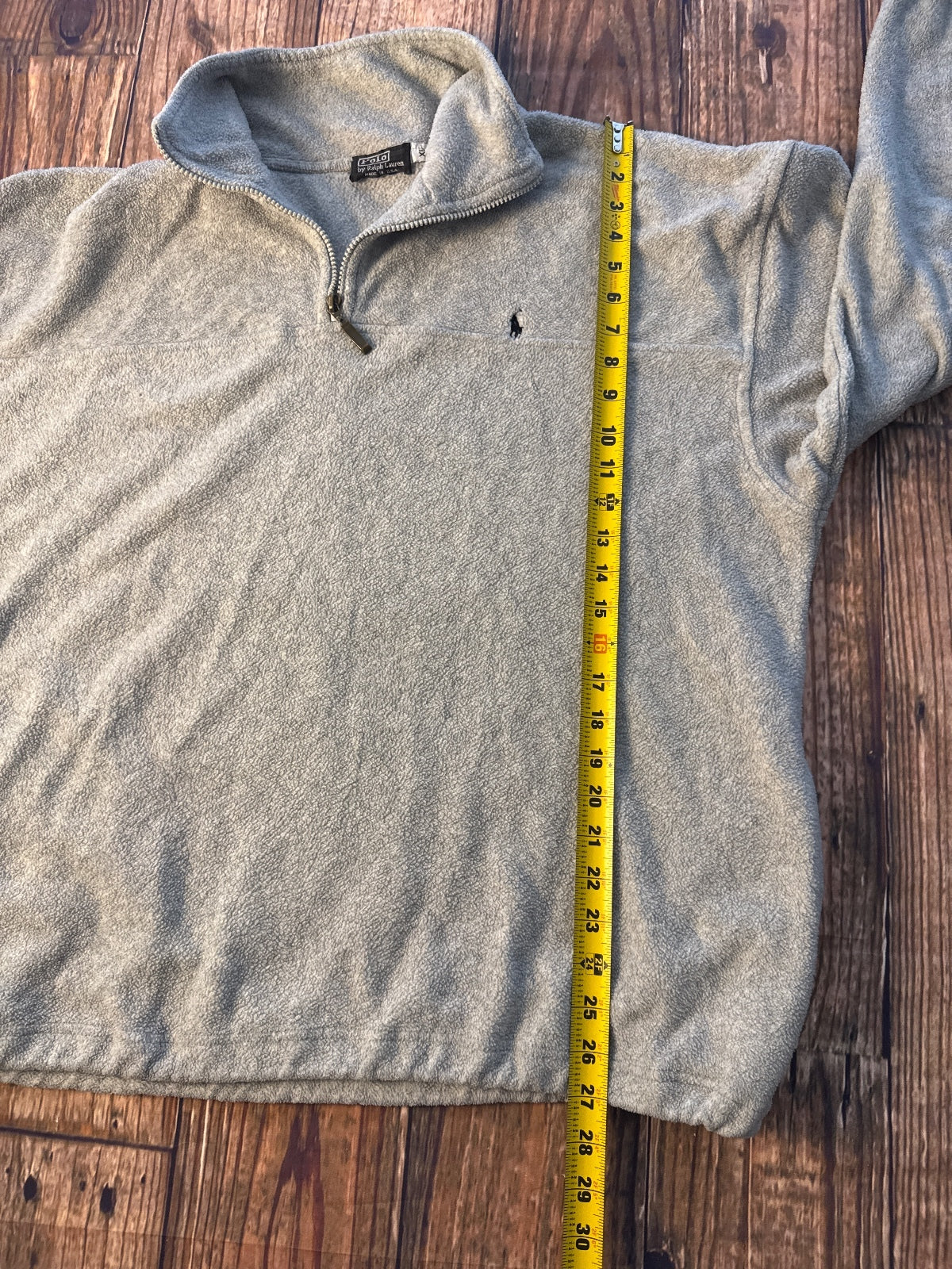 Polo Ralph Lauren Quarter Zip Fleece Pullover Jacket
