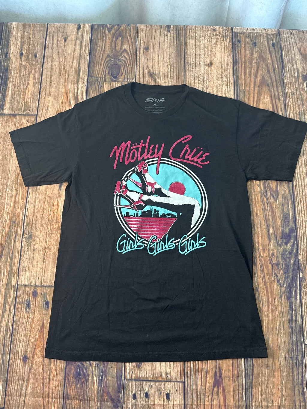 Motley Crüe Girls Girls Girls Graphic T-Shirt