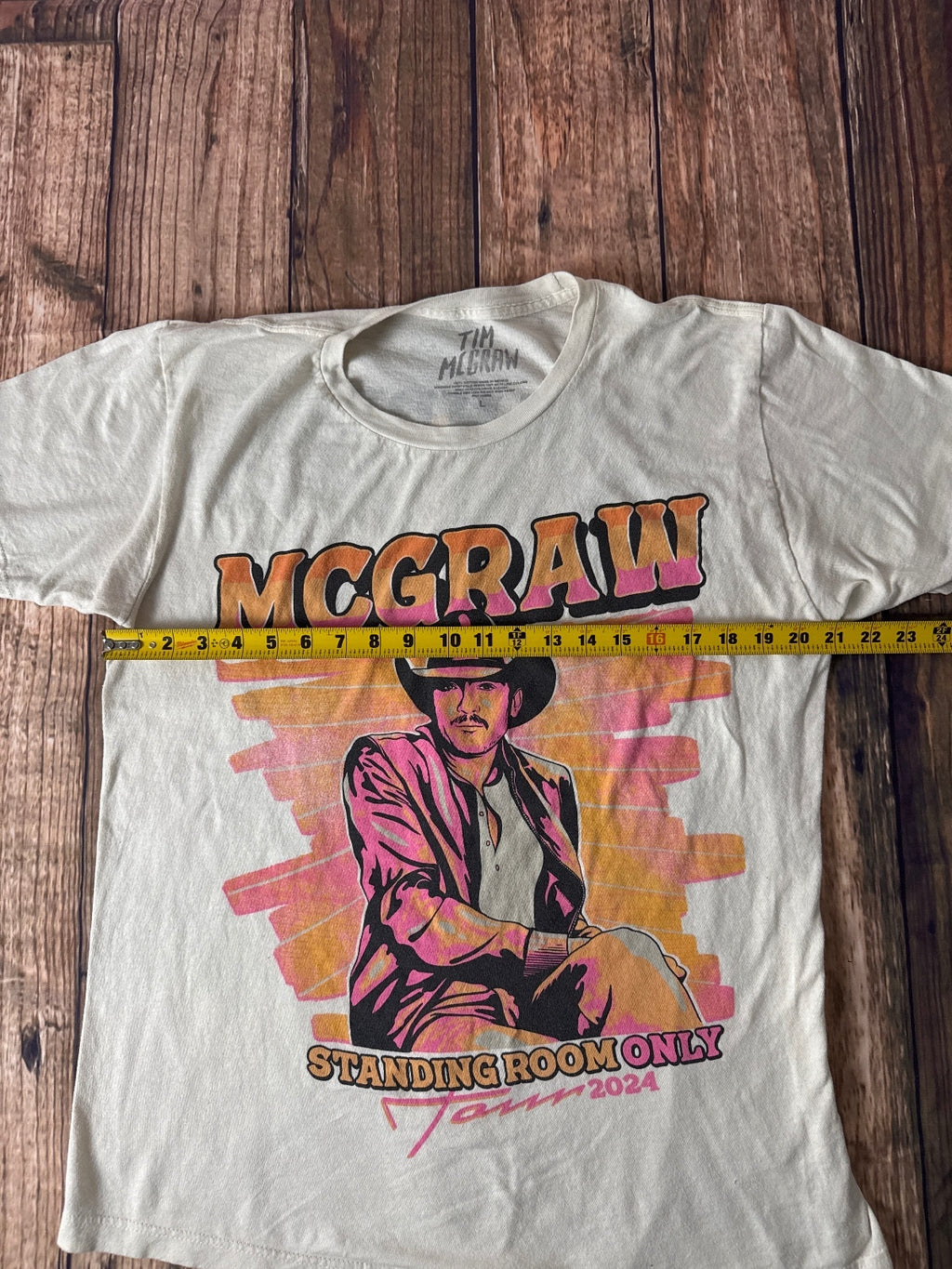 Tim McGraw Standing Room Only Tour 2024 Graphic Concert Tee