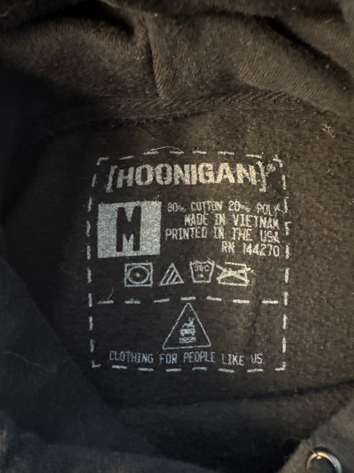 Hoonigan Graphic Pullover Hoodie Long Sleeve Sweatshirt