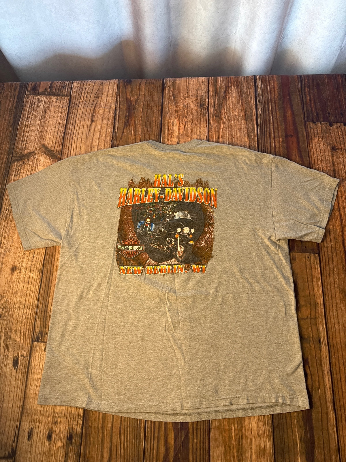 2007 Harley-Davidson Hal’s New Berlin WI Graphic T-Shirt