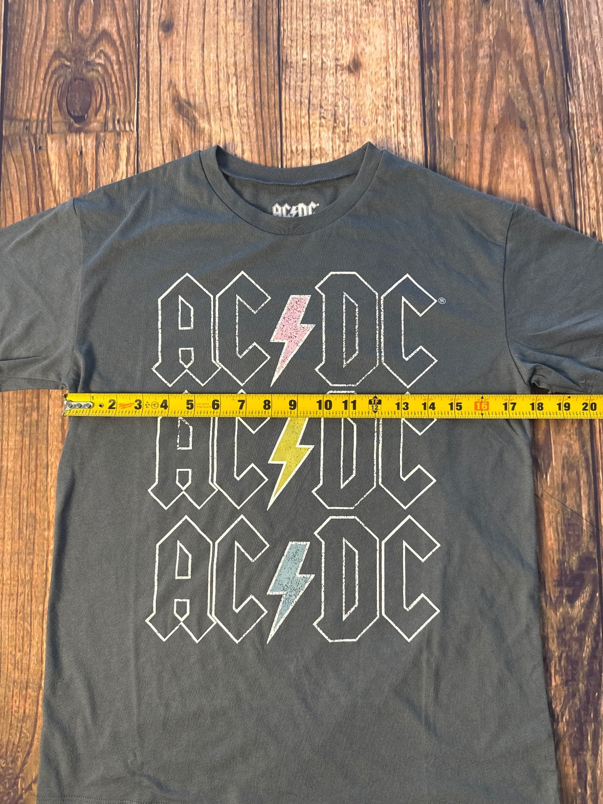 AC/DC Stacked Logo Graphic Band T-Shirt