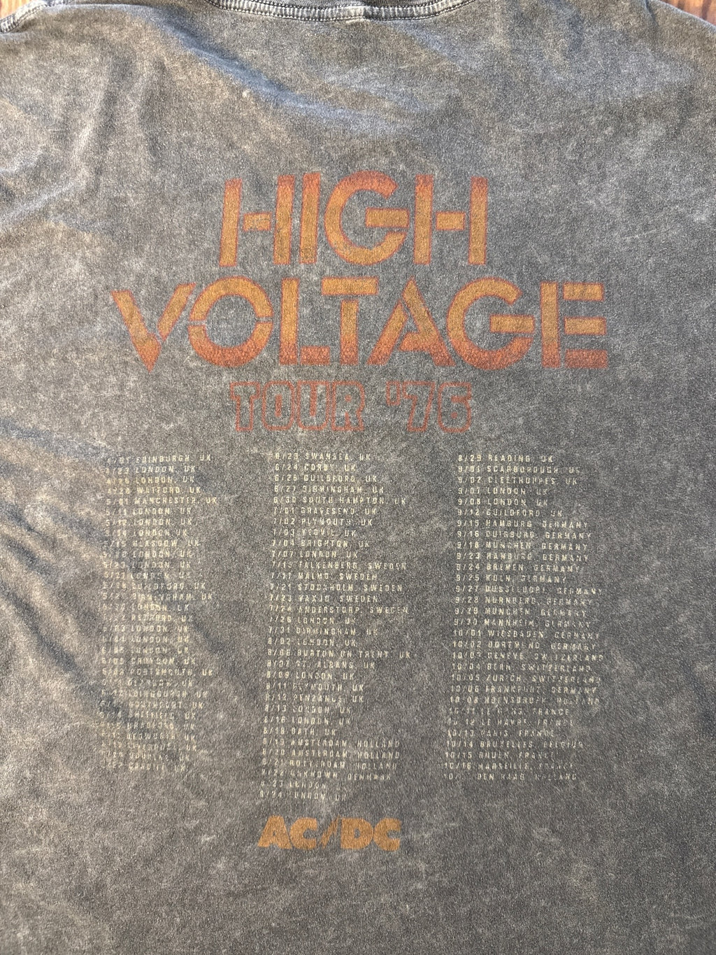 Official AC/DC High Voltage Tour ’76 Graphic T-Shirt