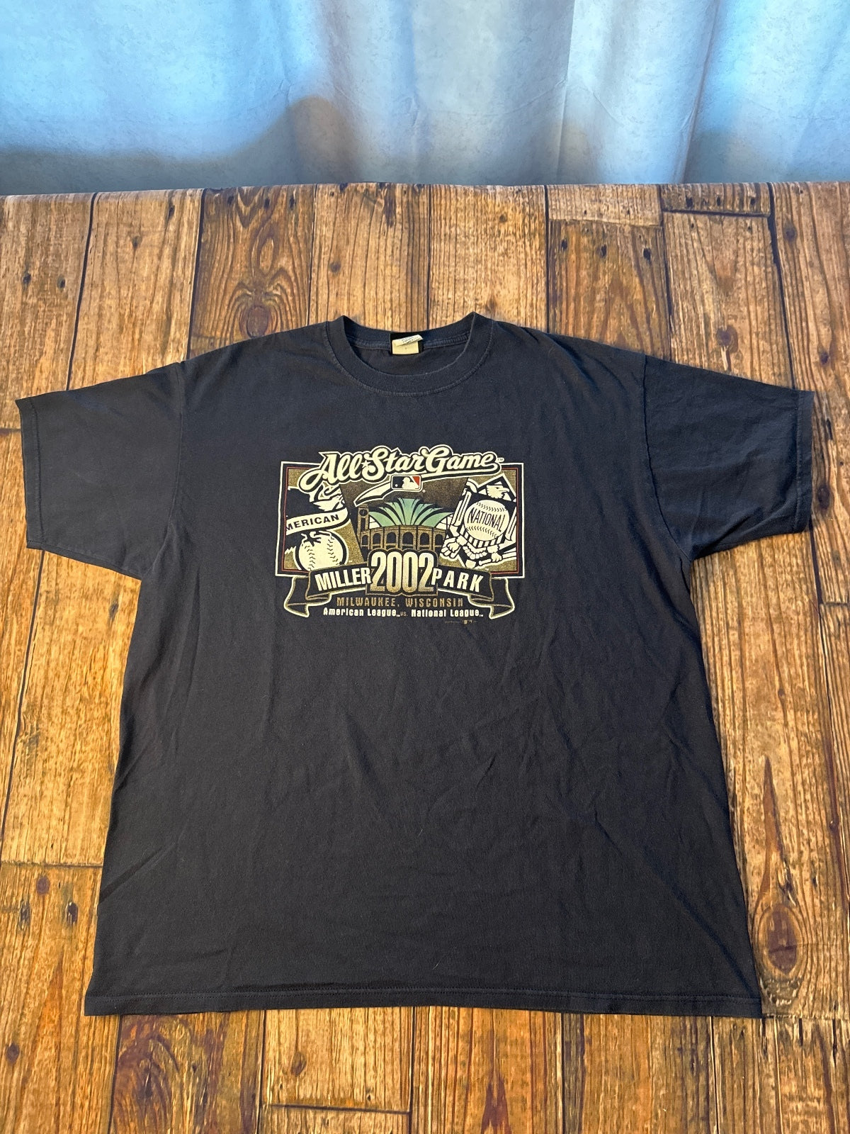 2002 MLB All-Star Game Miller Park Milwaukee T-Shirt