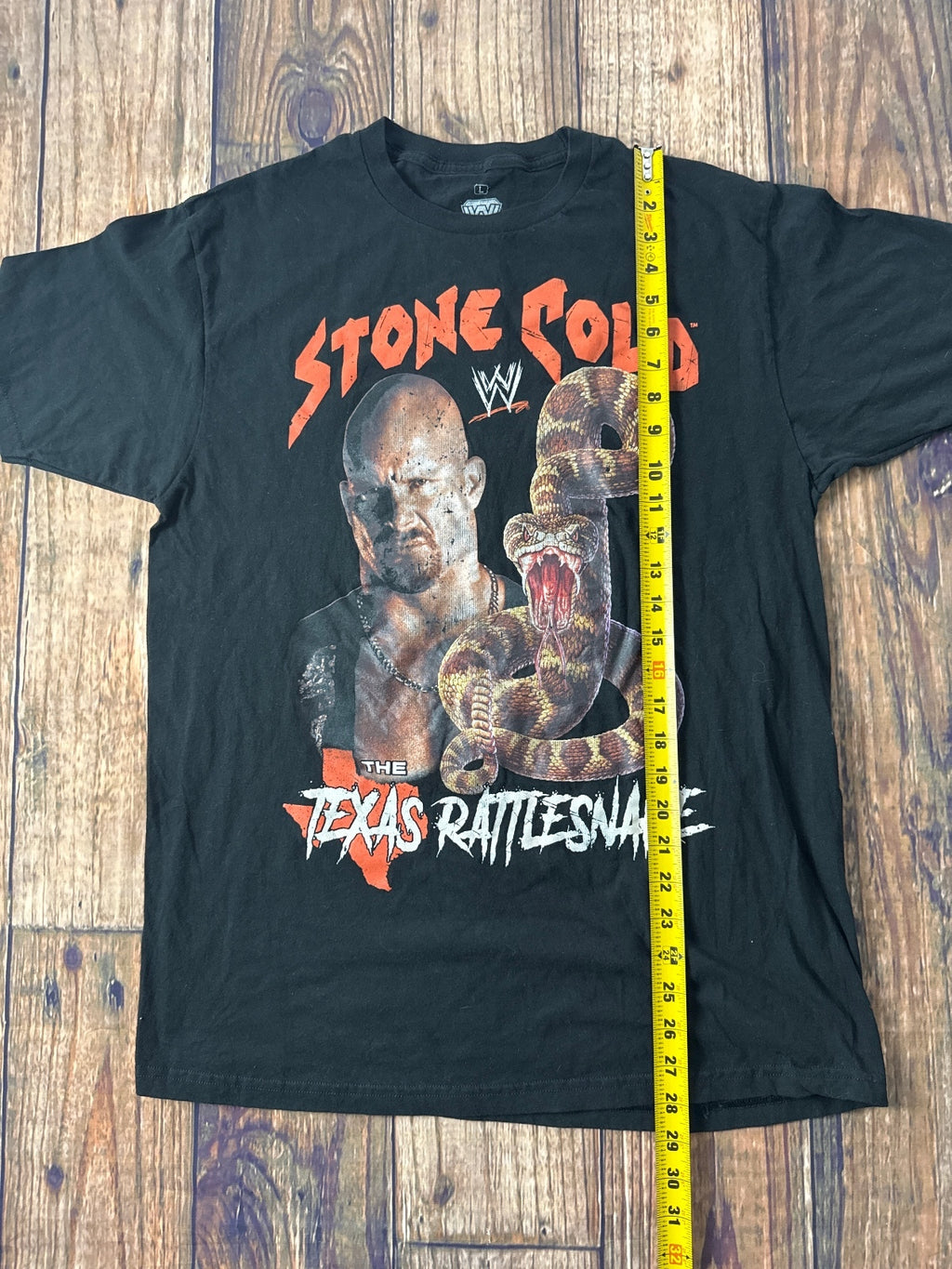 WWE Stone Cold Steve Austin Texas Rattlesnake Graphic T-Shirt