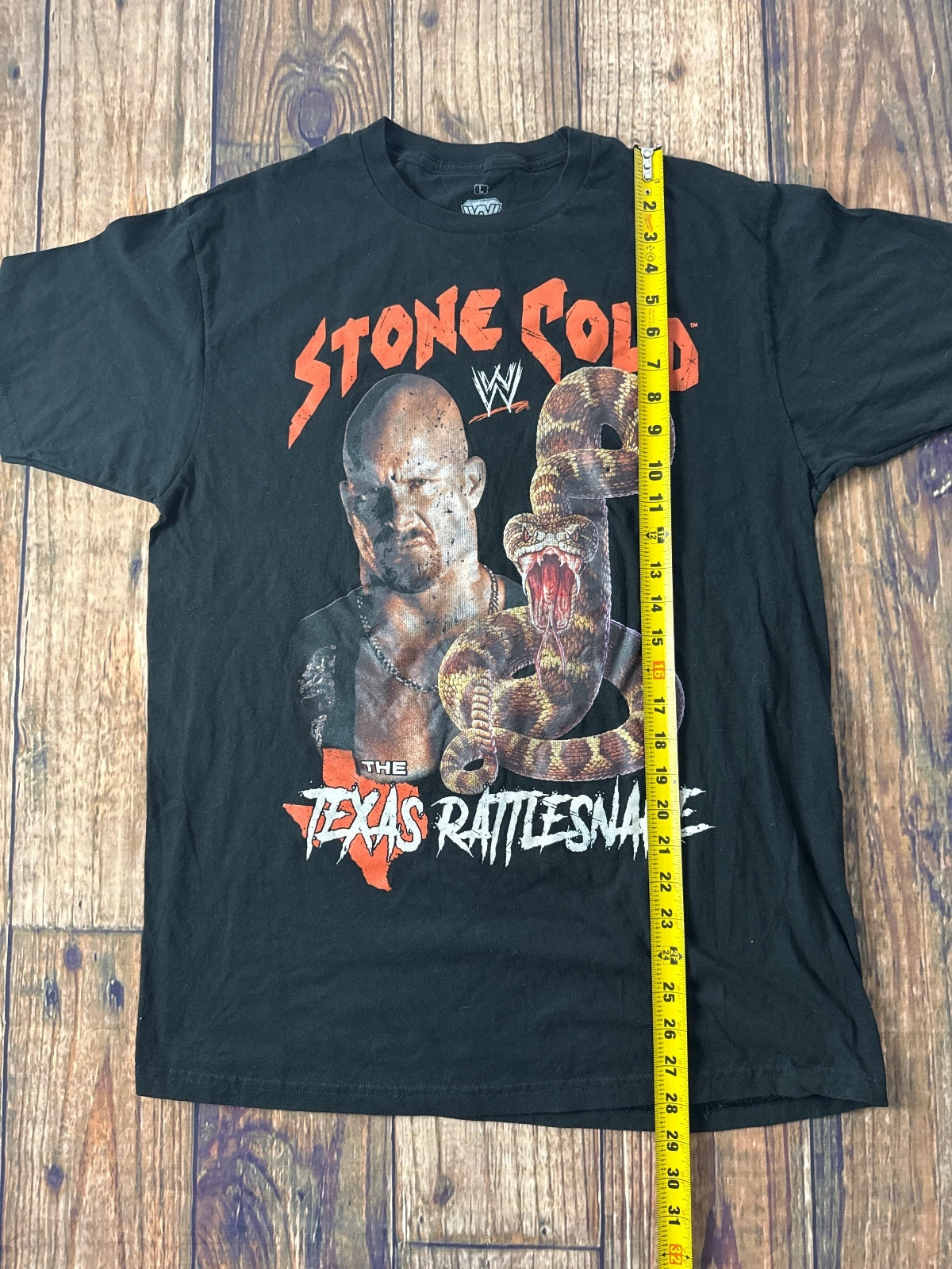 WWE Stone Cold Steve Austin Texas Rattlesnake Graphic T-Shirt