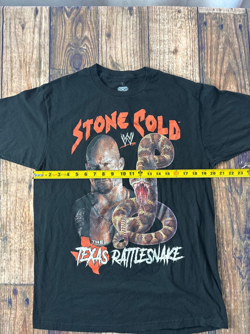 WWE Stone Cold Steve Austin Texas Rattlesnake Graphic T-Shirt