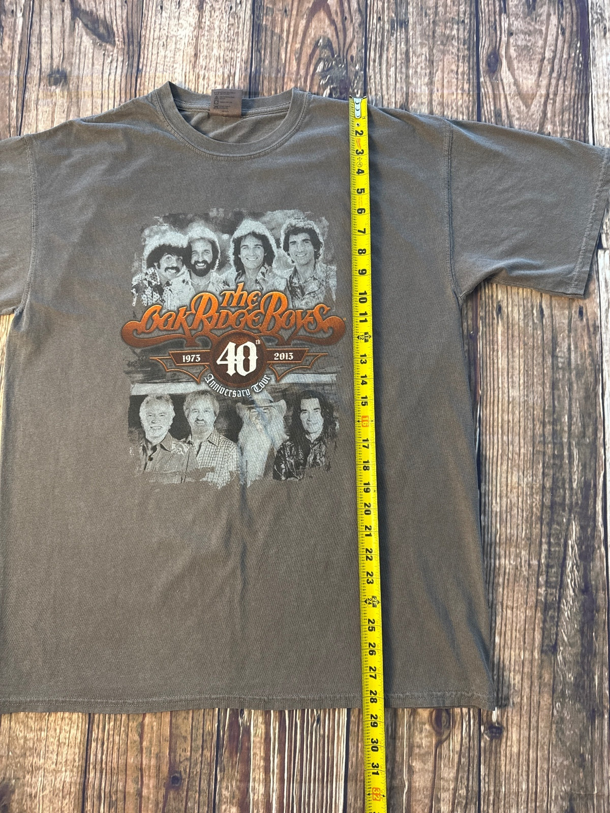 The Oak Ridge Boys 40th Anniversary Tour Graphic T-Shirt