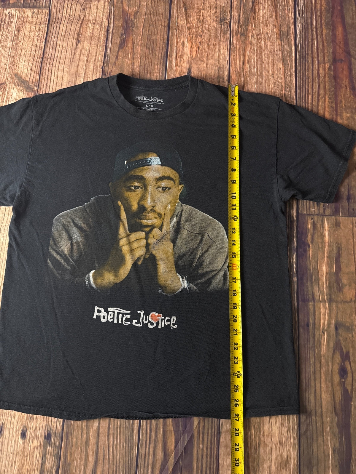 Poetic Justice Tupac Licensed 2022 Graphic T-Shirt