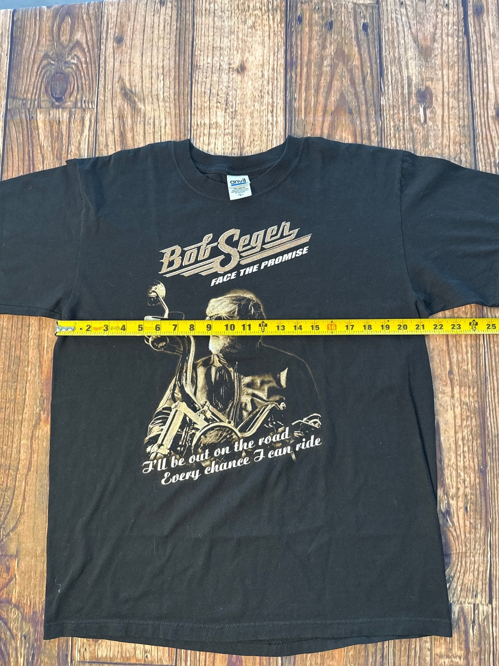 Bob Seger Face the Promise Tour Graphic T-Shirt