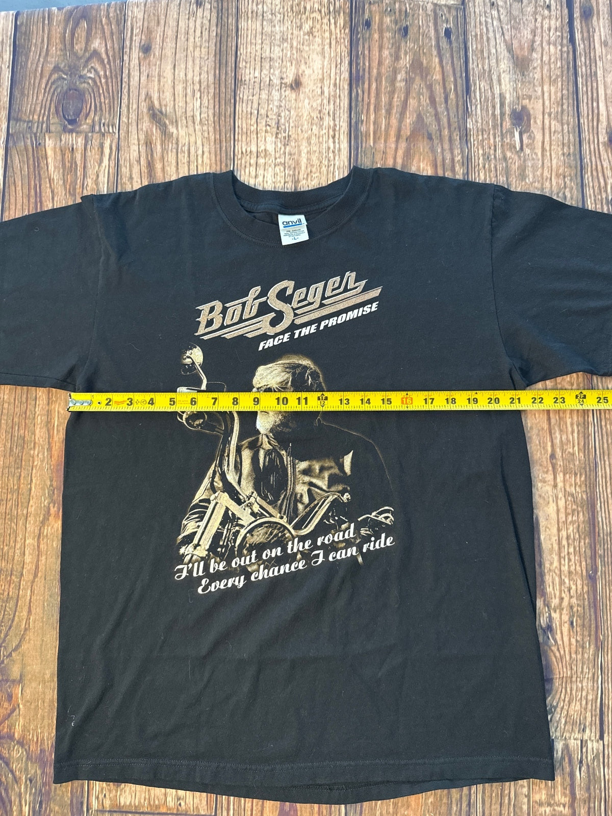 Bob Seger Face the Promise Tour Graphic T-Shirt