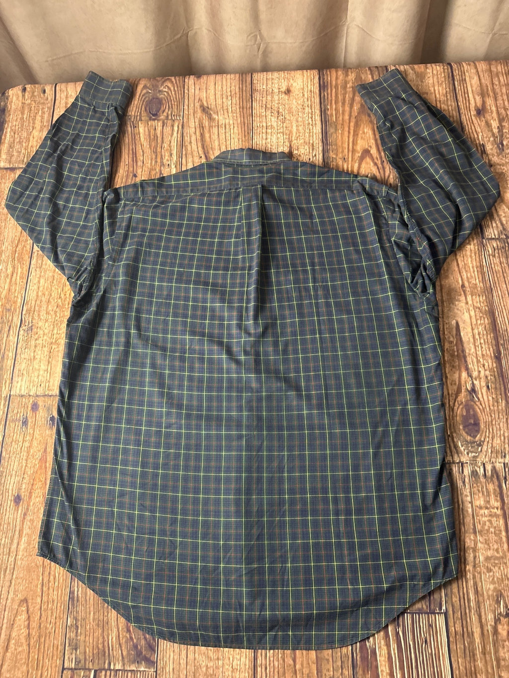Ralph Lauren Plaid Button Down Long Sleeve Shirt