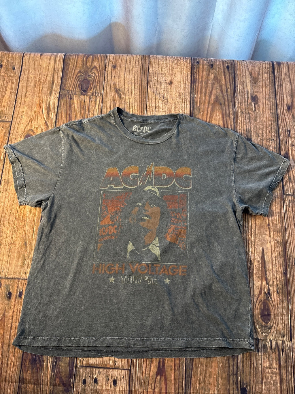Official AC/DC High Voltage Tour ’76 Graphic T-Shirt