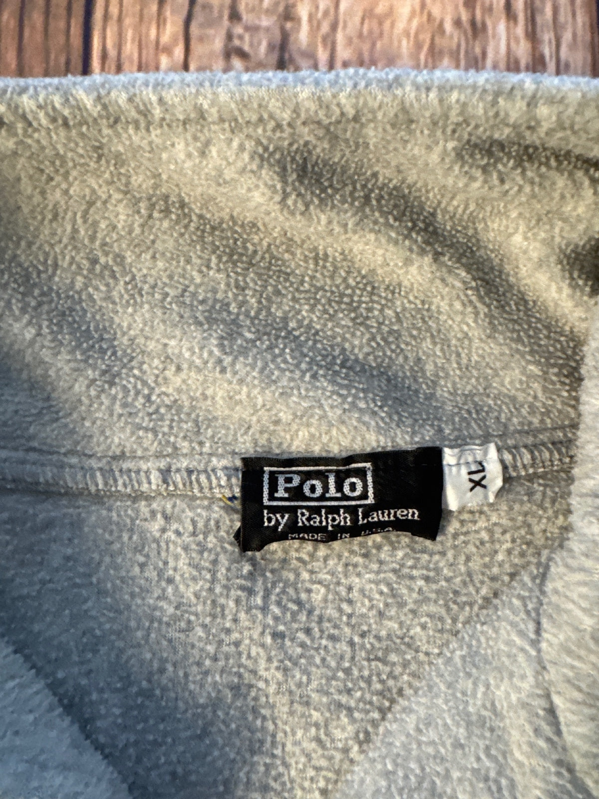Polo Ralph Lauren Quarter Zip Fleece Pullover Jacket
