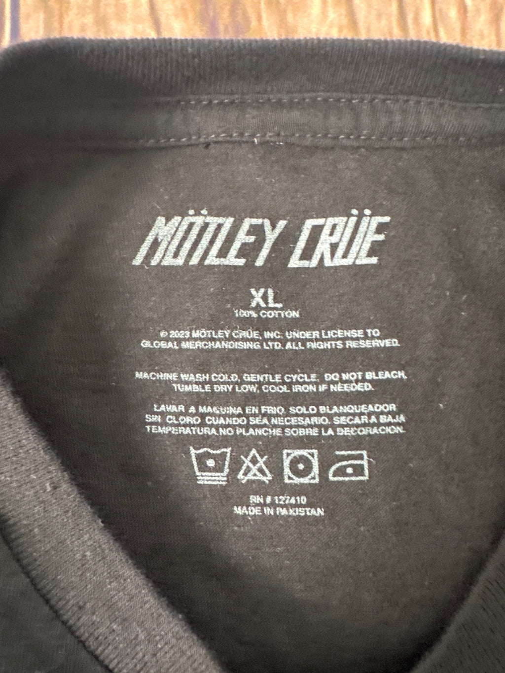 Motley Crüe Girls Girls Girls Graphic T-Shirt