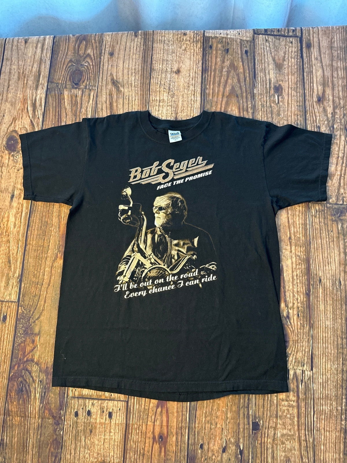 Bob Seger Face the Promise Tour Graphic T-Shirt