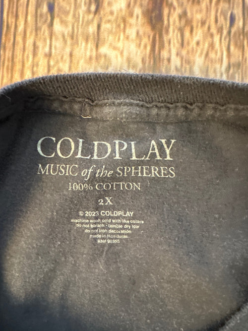Coldplay Music of the Spheres Live Tour Graphic T-Shirt