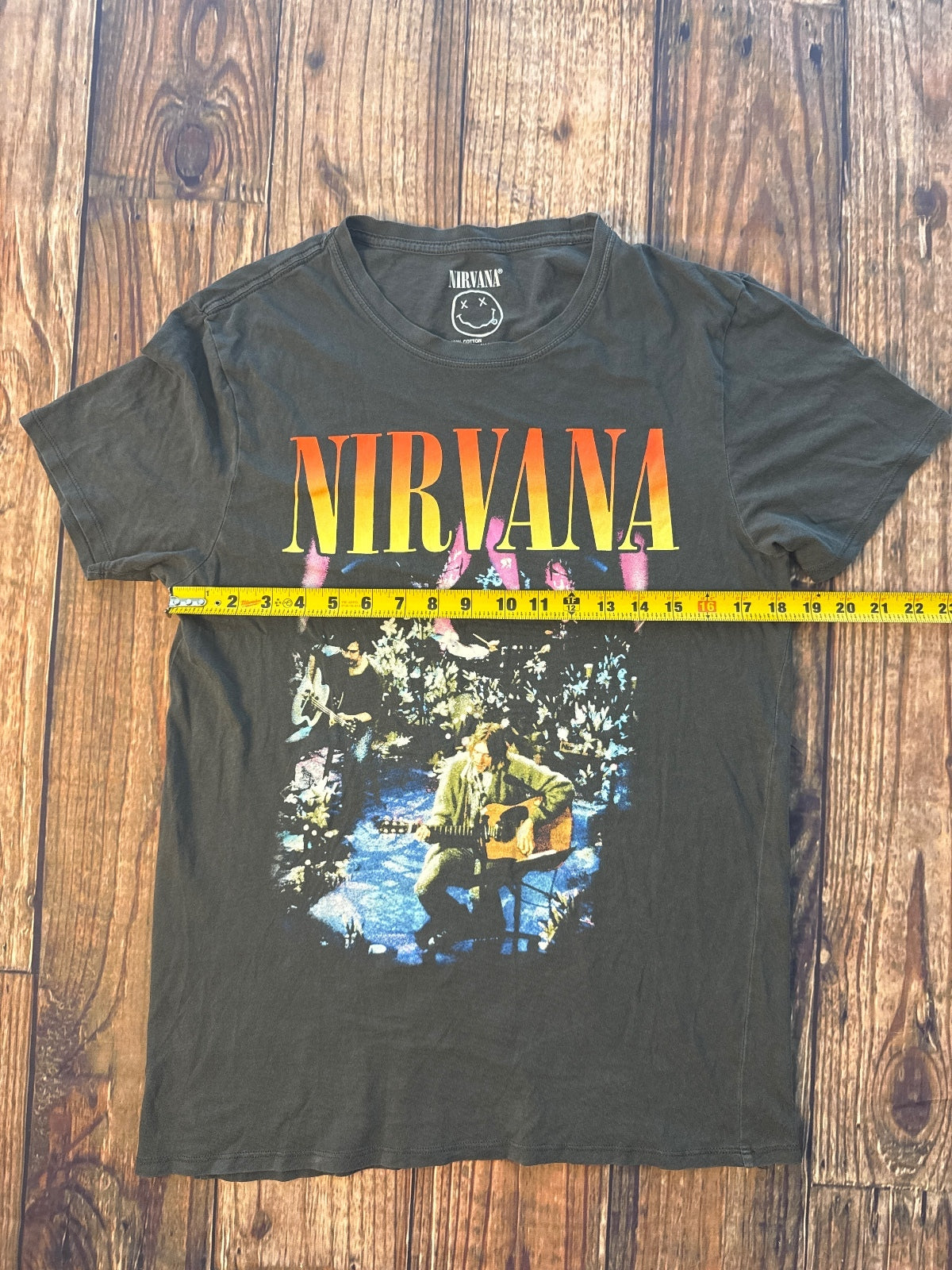 Nirvana Unplugged in New York Graphic Band T-Shirt