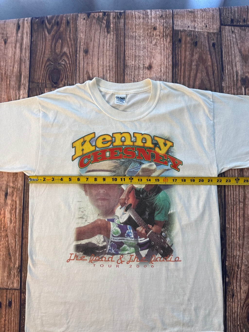 Kenny Chesney The Road & The Radio Tour 2006 Concert T-Shirt