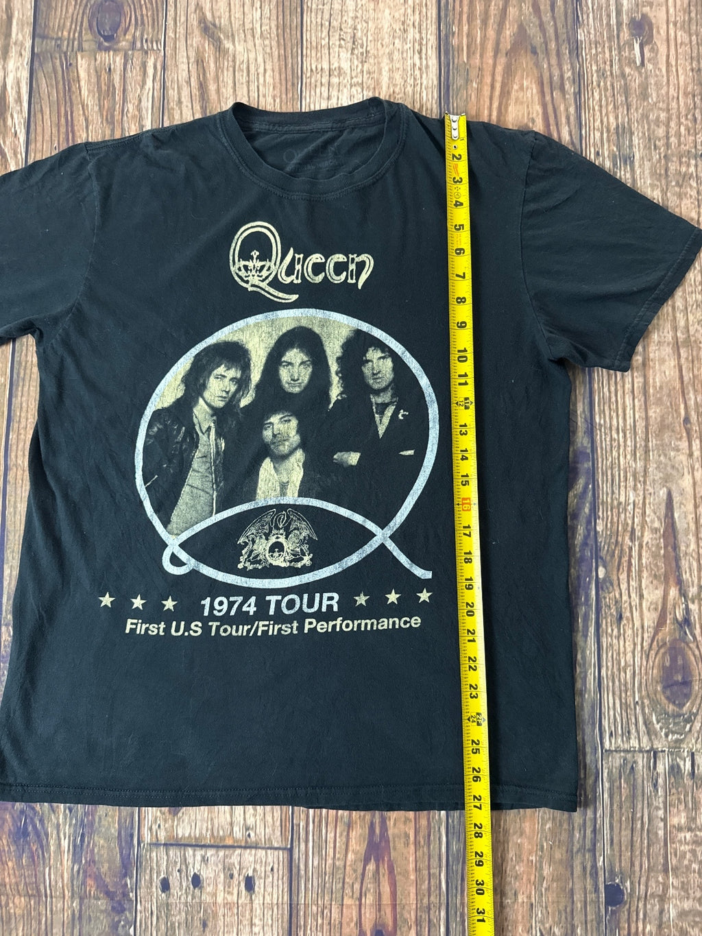 Official Queen First U.S. Tour Graphic T-Shirt