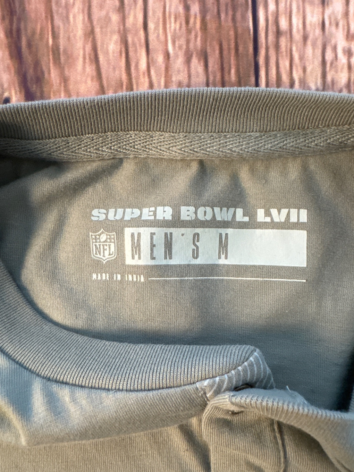 NFL Super Bowl LVIII Long Sleeve Henley Shirt