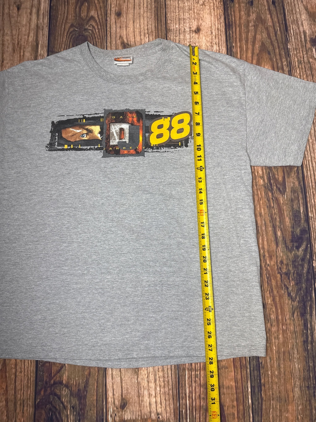 Dale Jarrett #88 UPS Double Sided NASCAR Graphic T-Shirt
