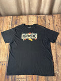 Hurley Tropical Floral Logo Graphic T-Shirt