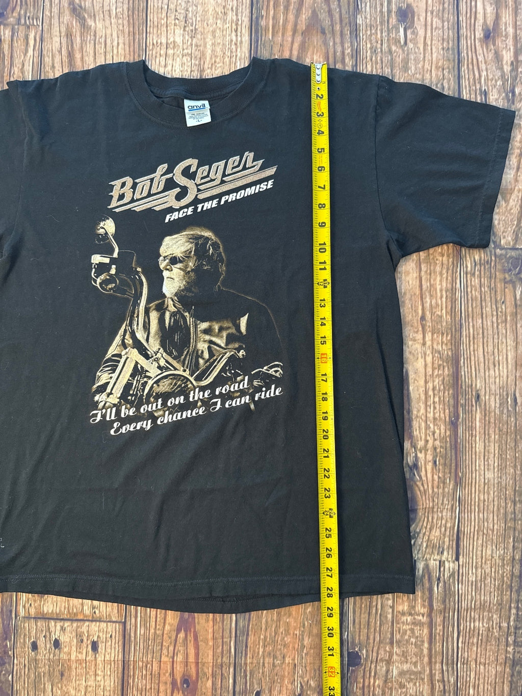 Bob Seger Face the Promise Tour Graphic T-Shirt