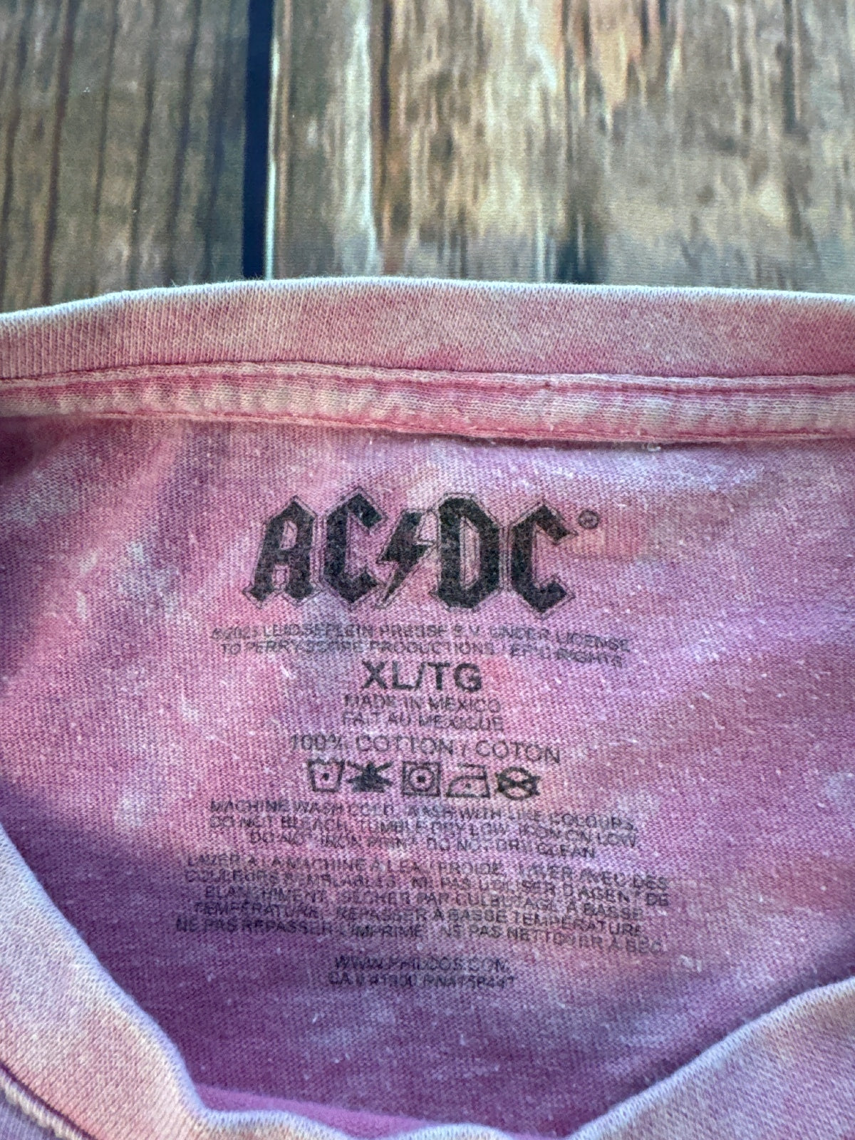 AC/DC Highway to Hell Licensed Graphic T-Shirt