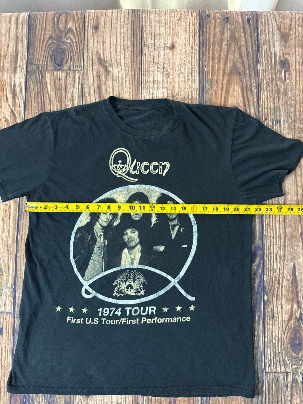 Official Queen First U.S. Tour Graphic T-Shirt