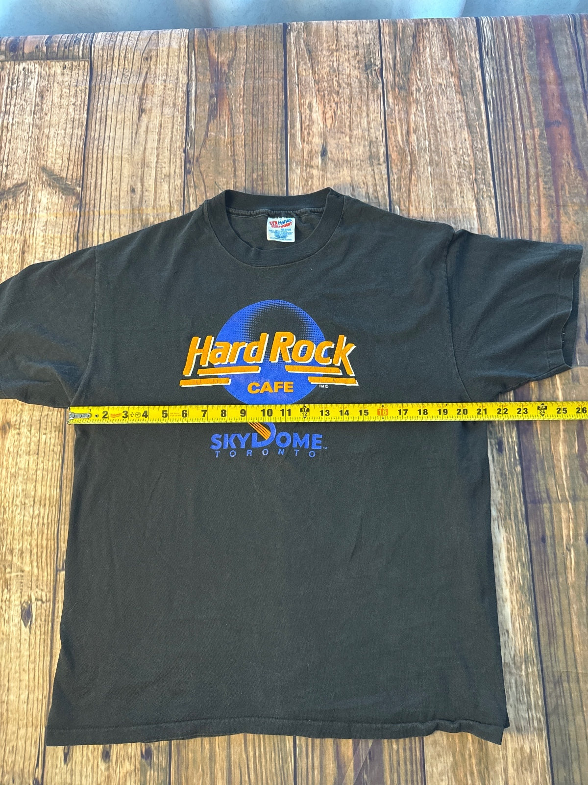 1989 Hard Rock Cafe Skydome Toronto Single Stitch Graphic T-Shirt