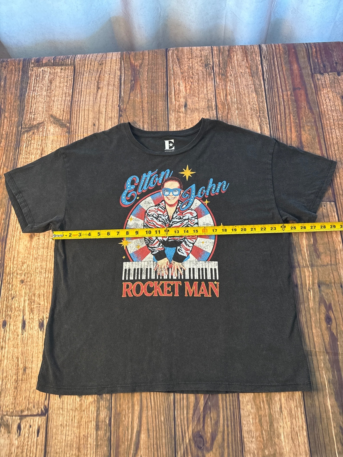 Elton John Rocket Man Graphic T-Shirt Music Tee