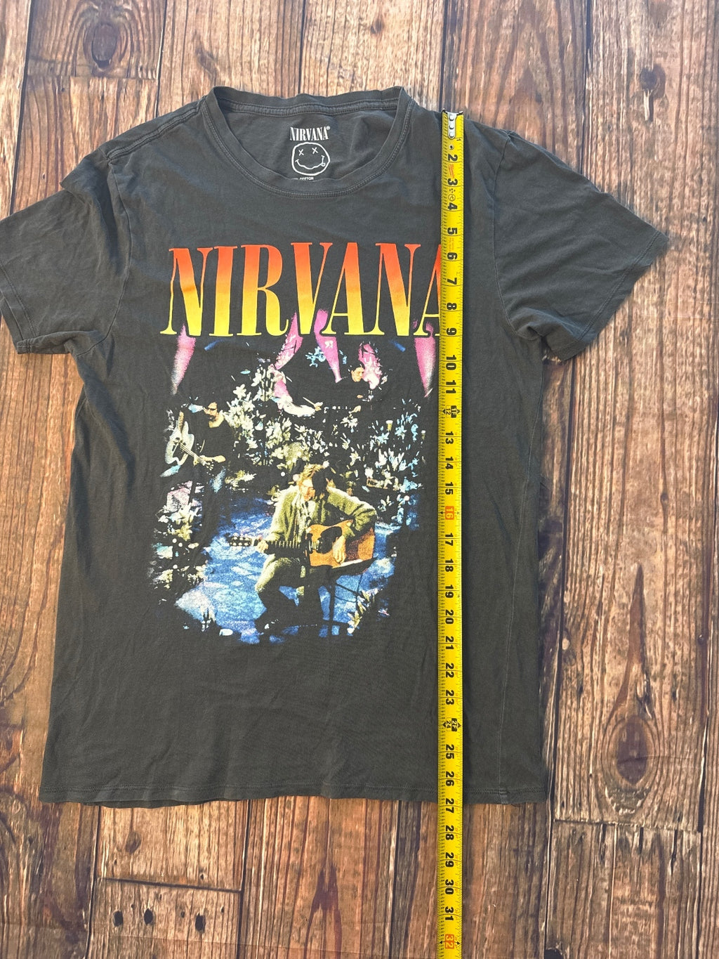 Nirvana Unplugged in New York Graphic Band T-Shirt