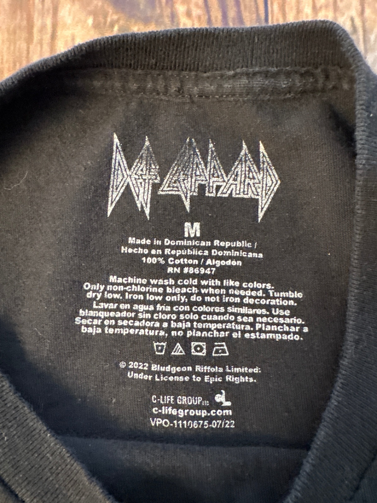 Def Leppard Leopard Graphic Band T-Shirt