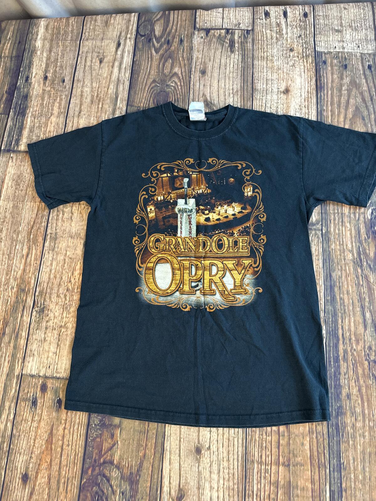Grand Ole Opry Nashville Graphic T-Shirt Black Size M